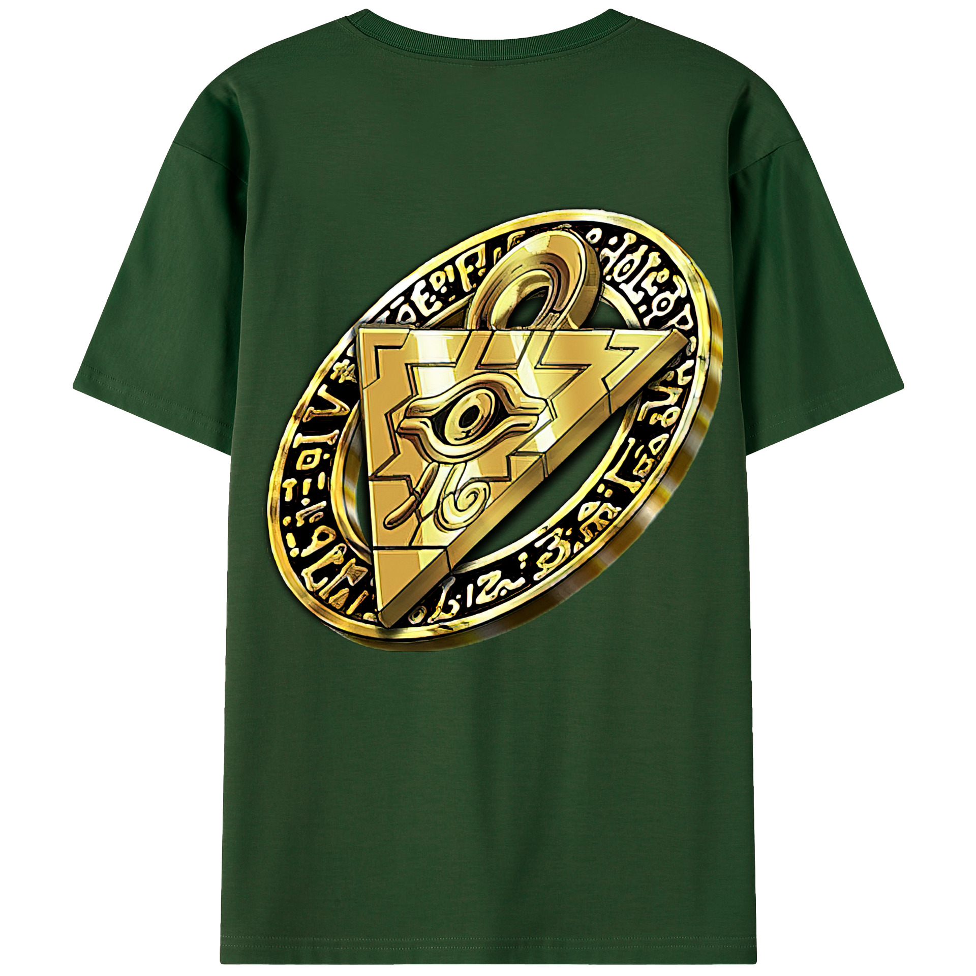 （画像用） 遊☆戯☆王 Yu-Gi-Oh! 綿100％半袖Tシャツ（背面プリント）